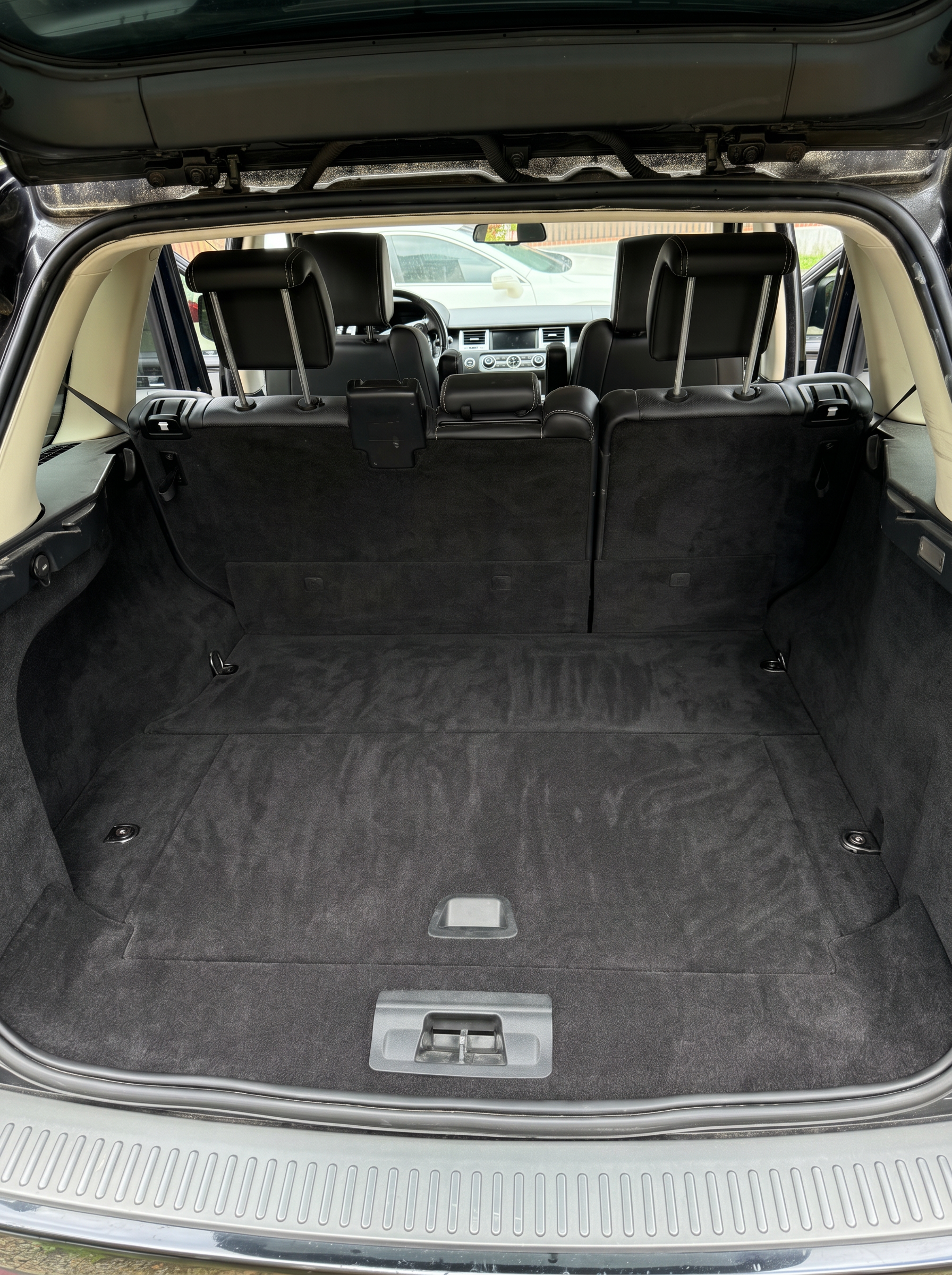 SUV cargo area detail — after